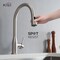 Kibi Napa Single Handle Pull Down Kitchen Sink Faucet with Soap Dispenser C-KKF2005BN-KSD100BN - alternate 6